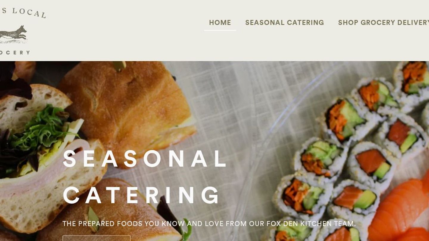 Luke's Local website homepage